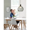 Wisząca lampa industrialna Aver 84263003 druciana kula czarny