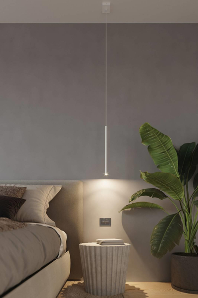 LAMPA wisząca Pastelo SL.0467 Sollux metalowa OPRAWA zwis kaskada tuby sople białe