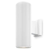 Kinkiet ogrodowy tuba Rando O419WL-02W metalowy biały