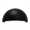 Elewacyjna lampa zewnętrzna SCOR 2320721003 IP44 półokrąg czarny