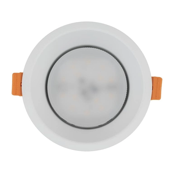 Lampa do kuchni oczko Uno 10842 Nowodvorski podtynkowa okrągła biała