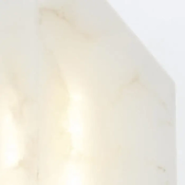 Ścienny kinkiet alabastrowy Caesar QN-CAESAR-W-S-UBZ-AR do salonu czarny