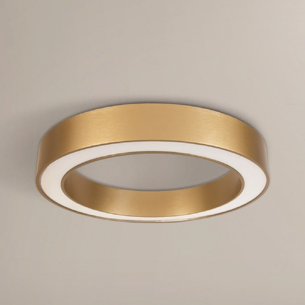 Lampa sufitowa Marco AZ5030 LED 30W 3000K okrąg koło złota