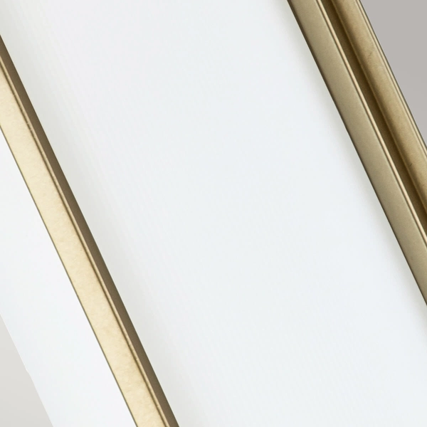 Szklana lampa na ściane Fusion FE-FUSION2-PNBR Feiss tuba mosiądz