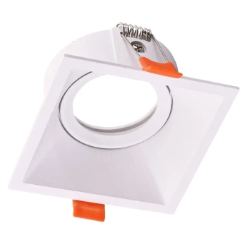 Podtynkowa lampa sufitowa  MLOS7241 ruchome kwadratowe białe