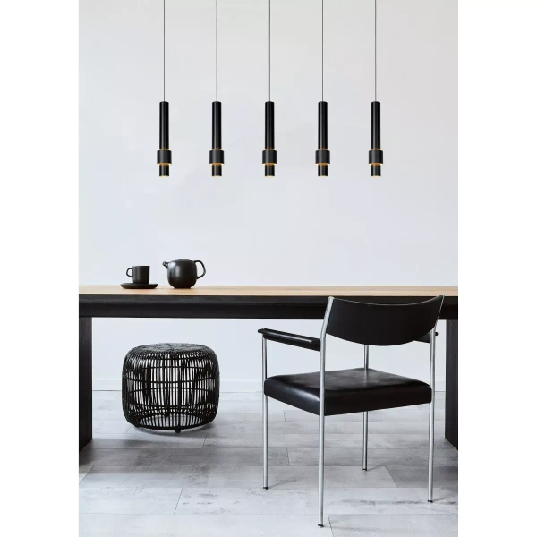 Wielopunktowa lampa zwis MARGARY 24402/30/30 Lucide LED 110W 2700K czarny