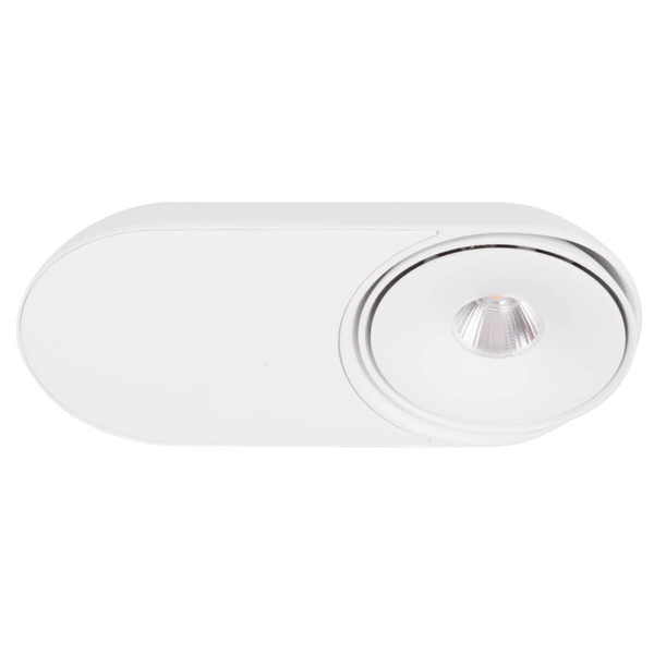 Lampa sufitowa z regulacją VECTOR C0267 LED 10W 3000K biała