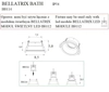 Łazienkowa oprawa Bellatrix H0114 Maxlight podtynkowa IP54 czarna