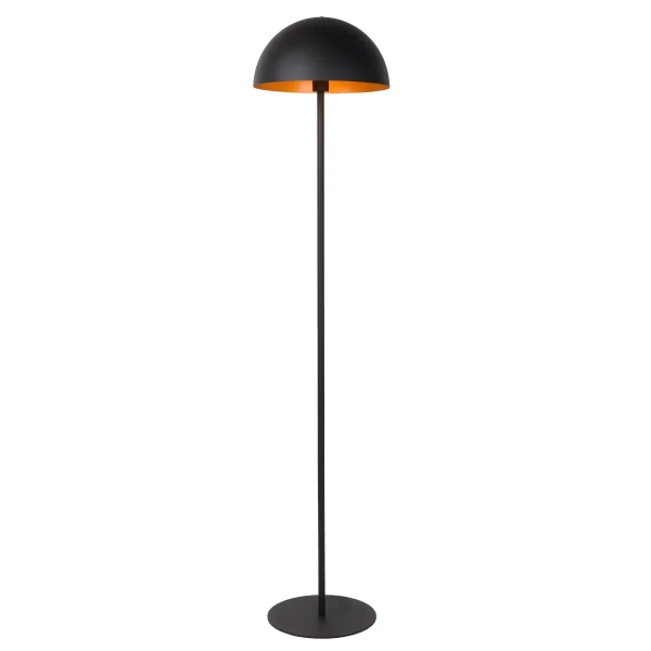 Lampa stojąca SIEMON 45796/01/30 Lucide grzybek loftowa czarna