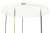 Bubbles lampa wisząca Capri MSE1501100554 LED 70W 3000K przezroczysta złota