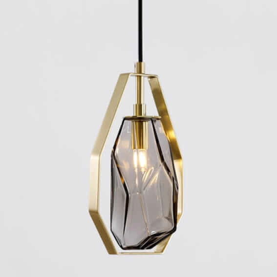 Wisząca lampa Meteo CGMETEOGRAY COPEL LED 8W 3000K loftowa złoty