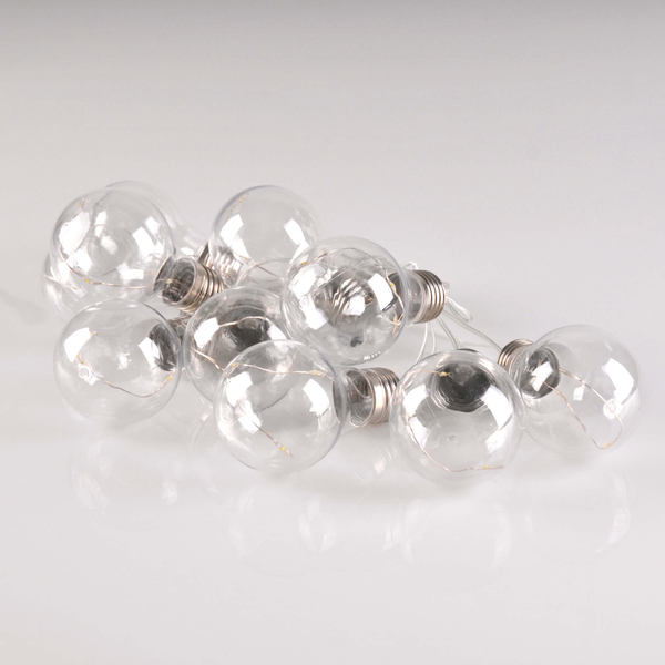 Girlanda na baterie ze światełkami 10 LED 2,1m ciepła