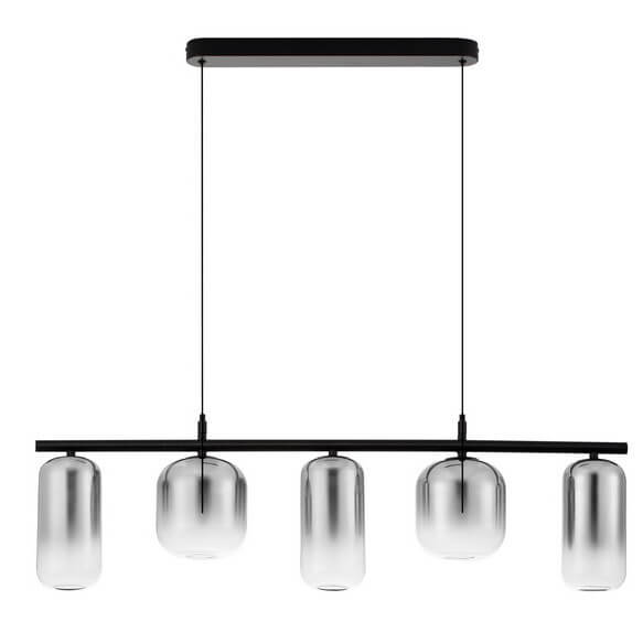 Wisząca lampa szklane tuby ANUCO LE44612 LED 19W 3000K szary