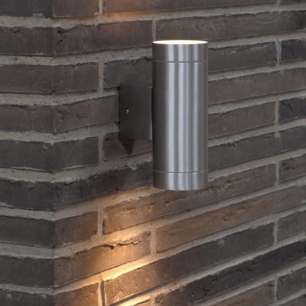 Kinkiet elewacyjny Tin 21519929 Nordlux góra-dół IP54 srebrny