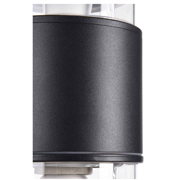 Elewacyjna LAMPA ogrodowa BRONX O576WL-02B Maytoni ścienna OPRAWA zewnętrzna outdoor IP54 czarna