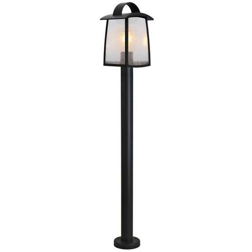 Stojąca LAMPA zewnętrzna KELSEY 7273601012 Lutec metalowa OPRAWA ogrodowa latarnia outdoor IP44 czarna