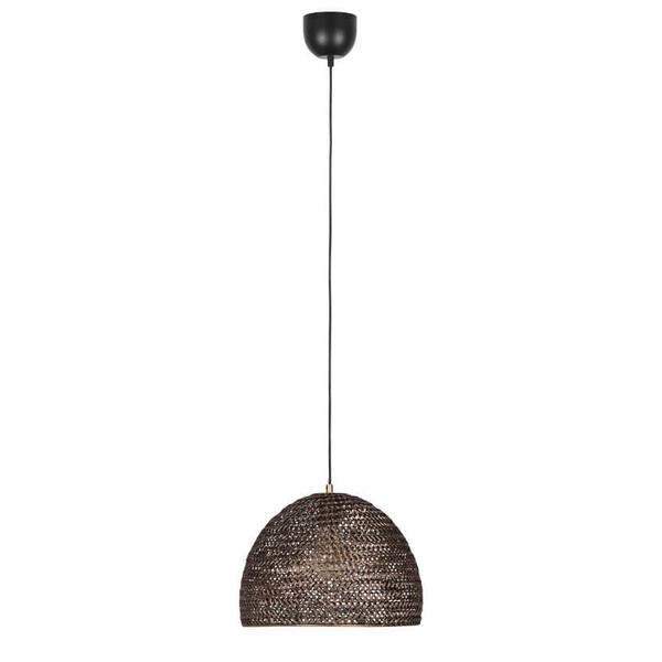 Wiklinowa lampa zwisająca KAMARA 365290104 Trio pleciona patyna