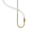 Kinkiet ścienny Essa ST-B3554 gold LED 9W 3000K wąż świetlny złoty biały