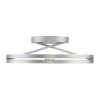 Sufitowa lampa na pilot PURE E-LOOP srebrna 6552-95 1xLED 20W 2700-5000K zmienna barwa
