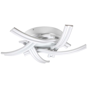 Plafon LAMPA sufitowa TULIO 5890 Rabalux wstążki OPRAWA metalowa LED 60W 3000K białe