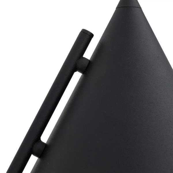Ścienna lampa do czytania CONO 10041 stożkowa czarny