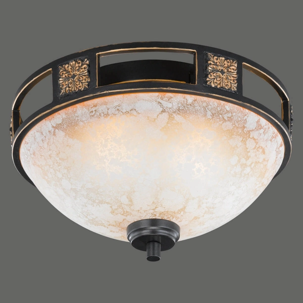 Plafoniera dekoracyjna QUINTA 608100224 Trio kopuła miedziana czarna