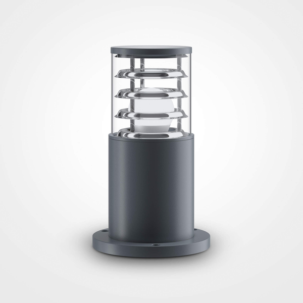 Zewnętrzna lampka Bronx O576FL-01GR na taras szara