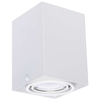 Spot LAMPA sufitowa BLOCCO ML476 Milagro natynkowa OPRAWA metalowa LED 7W 3000K oczko regulowane kostka cube biała