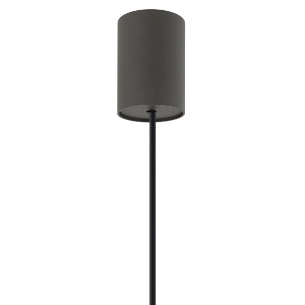 Nowoczesna lampa wisząca LAGO 11674 regulowana szara