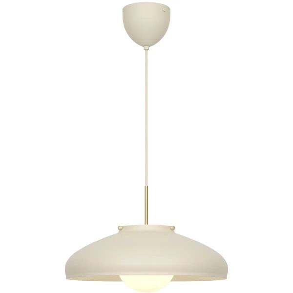 Lampa wisząca nad stół Latif 2520123009 owalny szkło opalowe beżowy