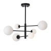 Lampa sufitowa molekułowa Bolti PLC0103-BK Yaskr biała czarna