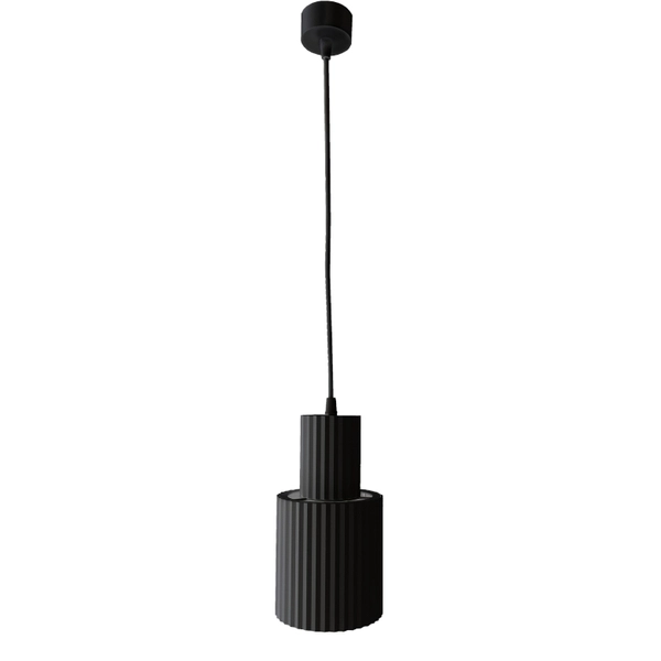 Wisząca lampa Tokio LP-787/1P L BK Light Prestige czarna tuba do jadalni
