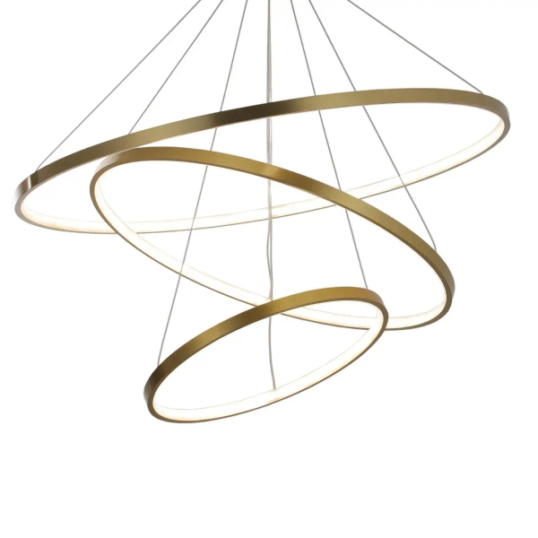 Wisząca lampa ringi LEA 330031 LED 60W 4000K pierścienie złote