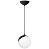 LAMPA wisząca SFERA MLP5739 Milagro szklana OPRAWA loftowy ZWIS kula ball biała
