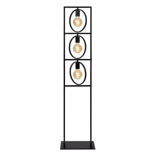 Lampa stojąca podłogowa SUUS 00727/03/30 Lucide vintage czarna