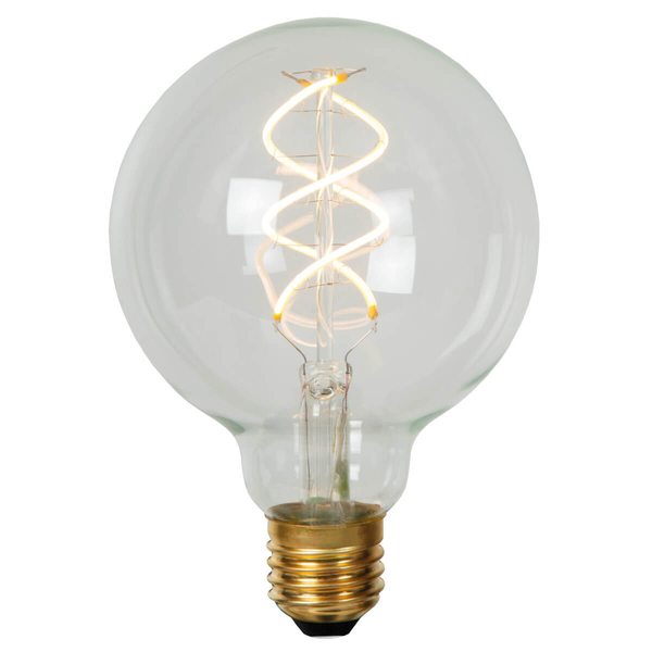Żarówka LED 49032/05/60 Lucide E27 5W 2700K 460lm bańka przezroczysta