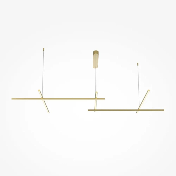 Modernistyczna lampa wisząca Radiance MOD278PL-L86G3K1 LED 80W 3000K złota