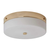 Łazienkowa lampa sufitowa Tamar TAMAR-F-L-PG Elstead IP44 okrąg złoto
