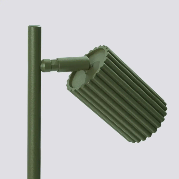 Biurkowa lampka ryflowana KARBON SL.1624 regulowana oliwkowa