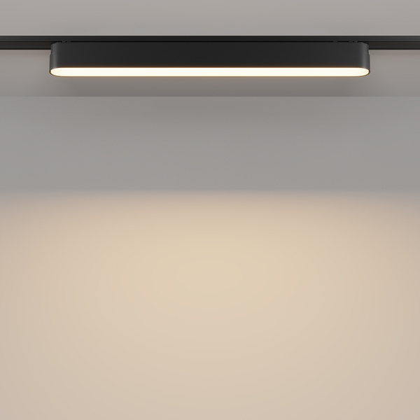 Lampa magnetyczna do szyny Basis TR080-1-18W3K-B LED 16W 3000K owalna czarna