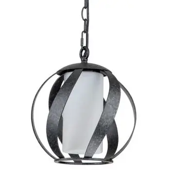 Zewnętrzna lampa wisząca Blacksmith QN-BLACKSMITH-P-OBK IP44 czarny
