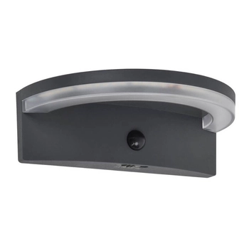 Solarna lampa elewacyjna VYZOR 6915701335 LED 7W 4000K IP44 ciemnoszara