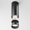 Downlight sufitowy Focus LED C056CL-L12B4K-W-D-B Maytoni 12W 4000K tuba czarna