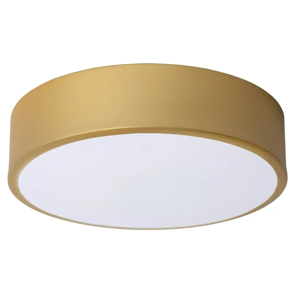 Sufitowa plafoniera UNAR 79185/20/02 Lucide LED 12W 2700K okrąg złota