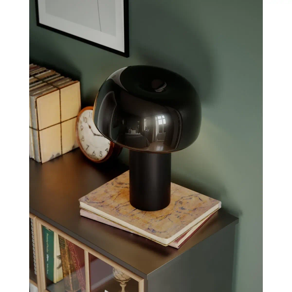 Stołowa lampka do salonu Lean on me 4024530-4001 grzyb czarny