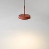 Okrągła lampa wisząca El MOD041PL-L15TR3K LED 12W 3000K pomarańczowa