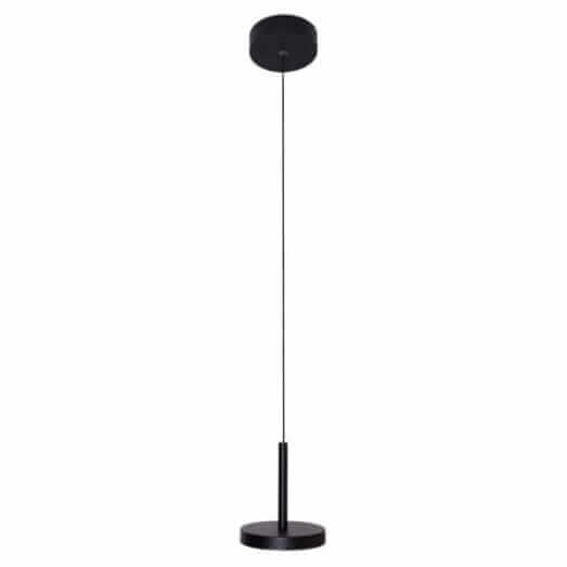 Ledowa lampa wisząca Ibiza P0528 8W 3000K nad wyspę czarna