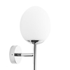 Ścienna lampa łazienkowa Torch 8123 kula ball biała