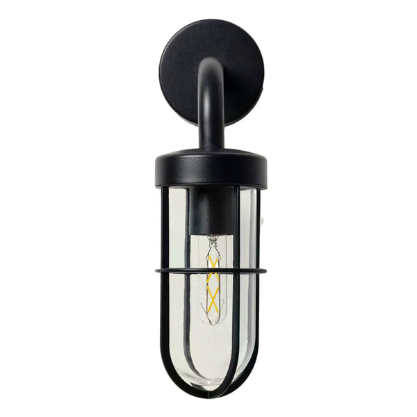 Kinkiet zewnętrzny Gardena Clasica ABR-KZKG-C-E27 Abruzzo IP44 metal czarny