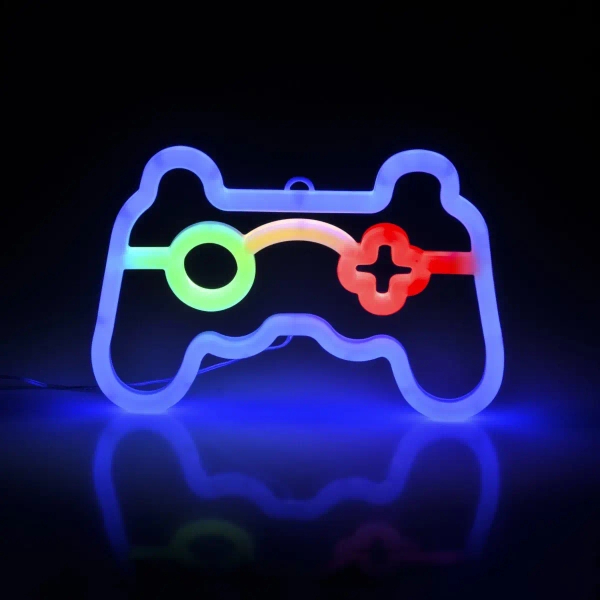 Dekoracyjna lampa ścienna NEON 327161 LED 3W RGB na baterie kolorowa